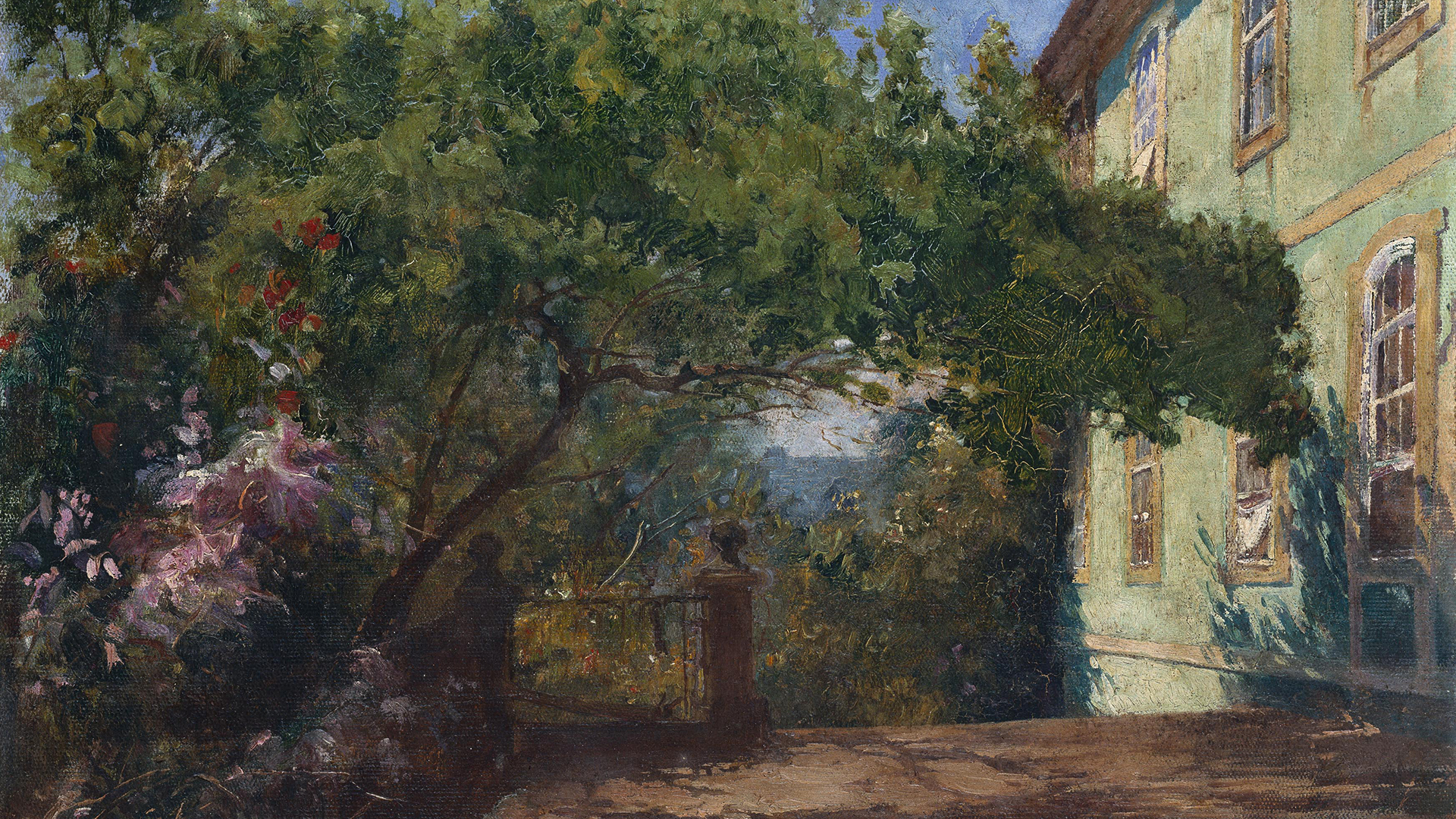 Pormenor de pintura Quinta da China