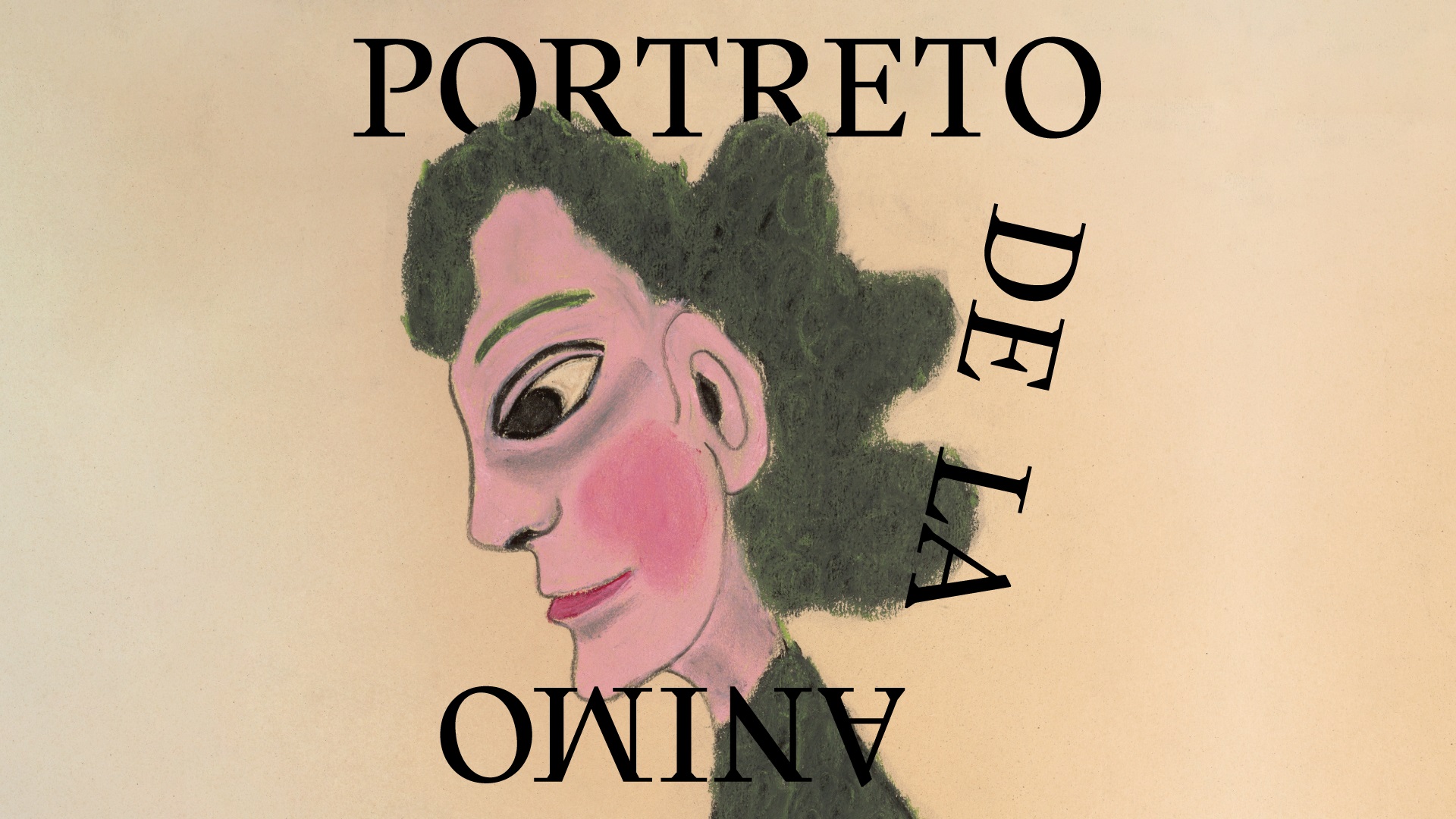 cartaz da exposição PORTRETO DE LA ANIMO Arte bruta e etc