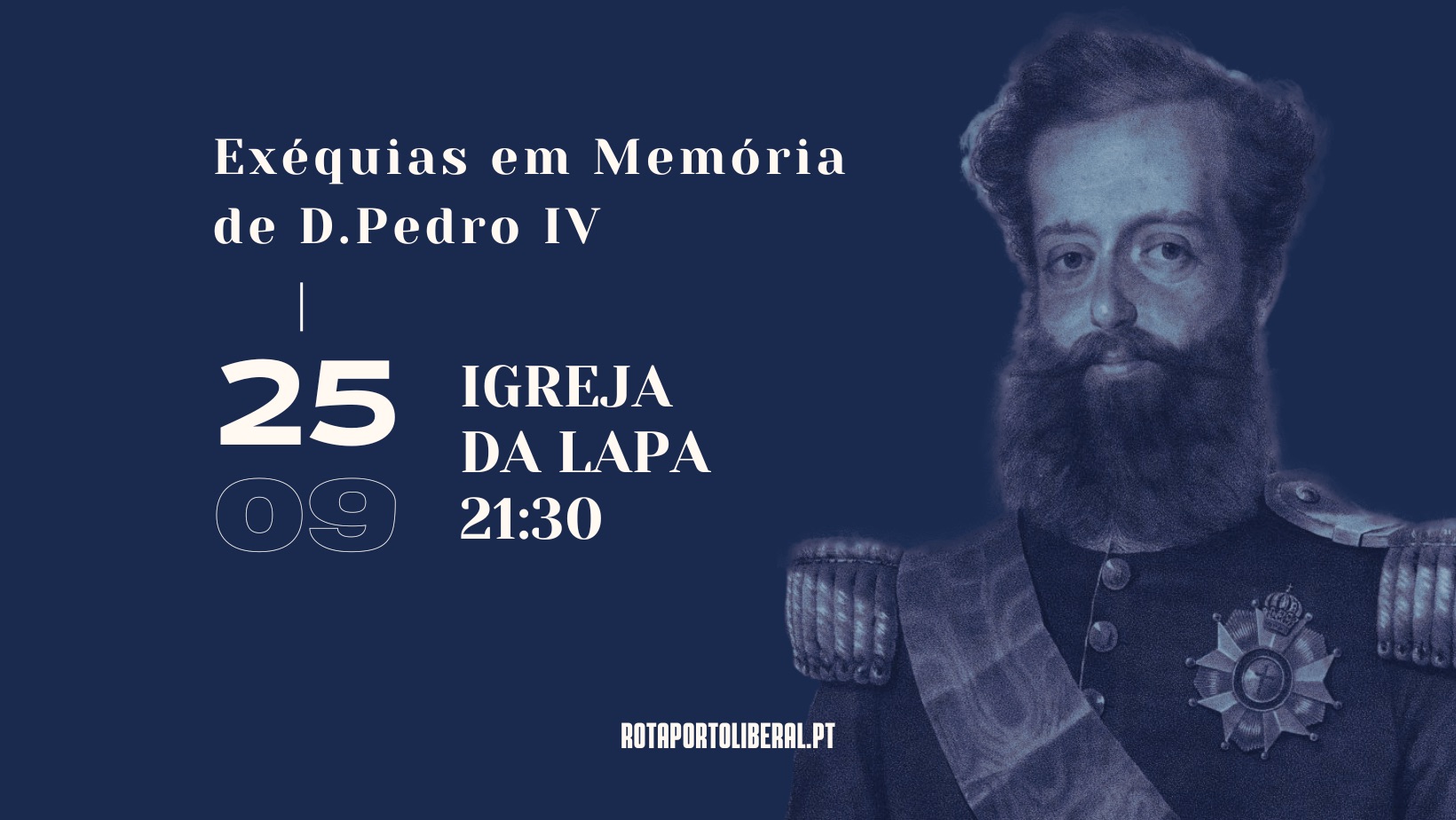 Exéquias em Memória de D. Pedro IV