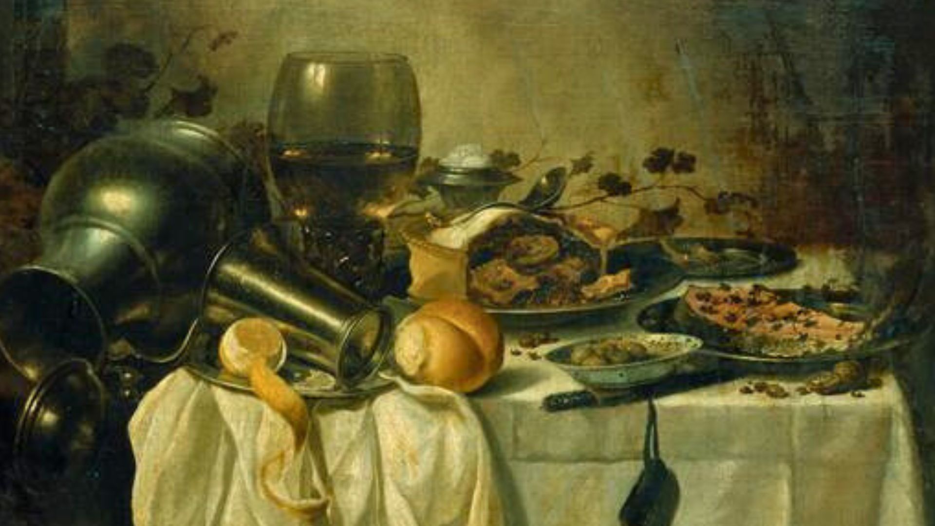 Natureza-morte de Pieter Claesz