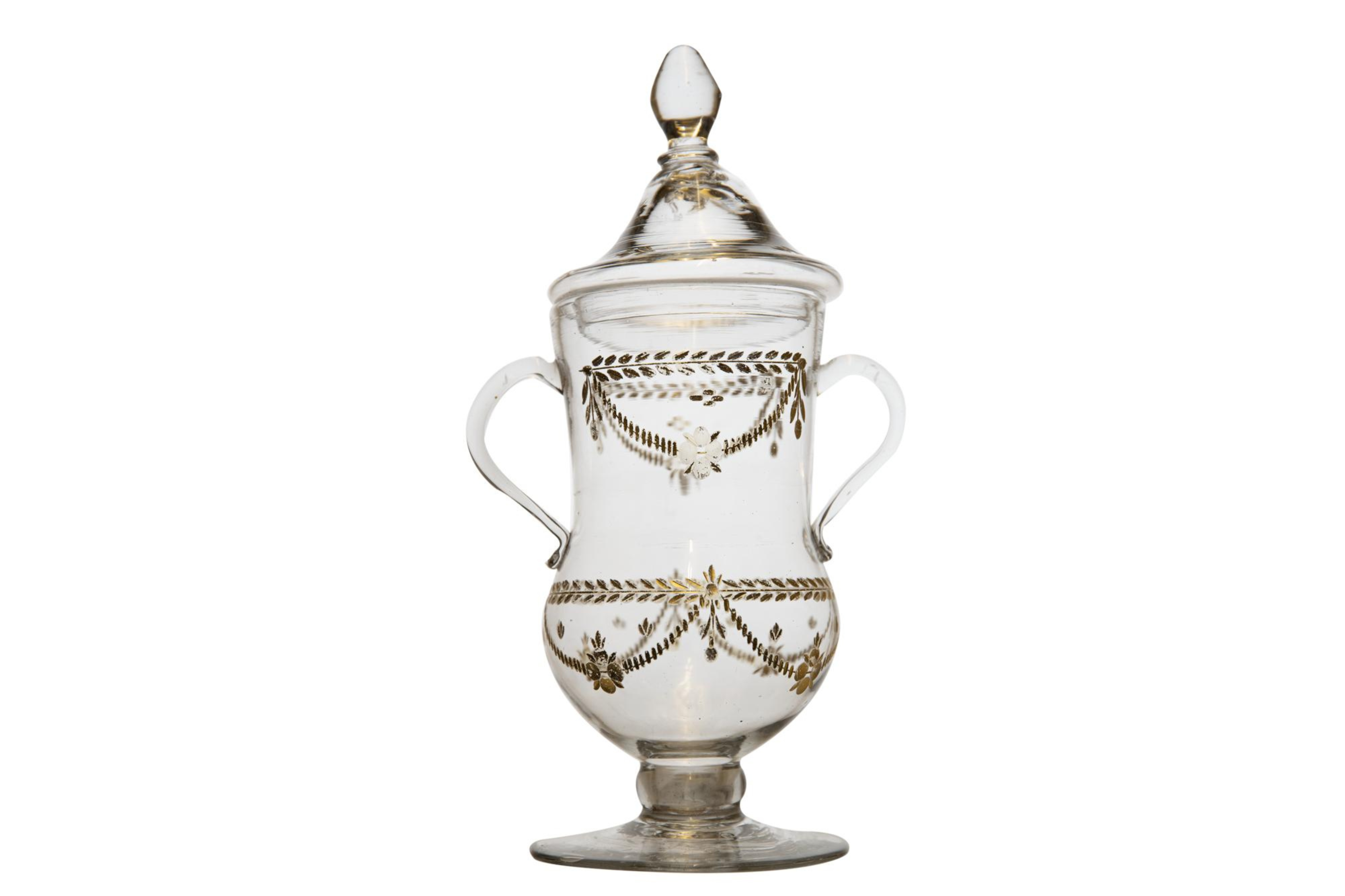 Taça com tampa