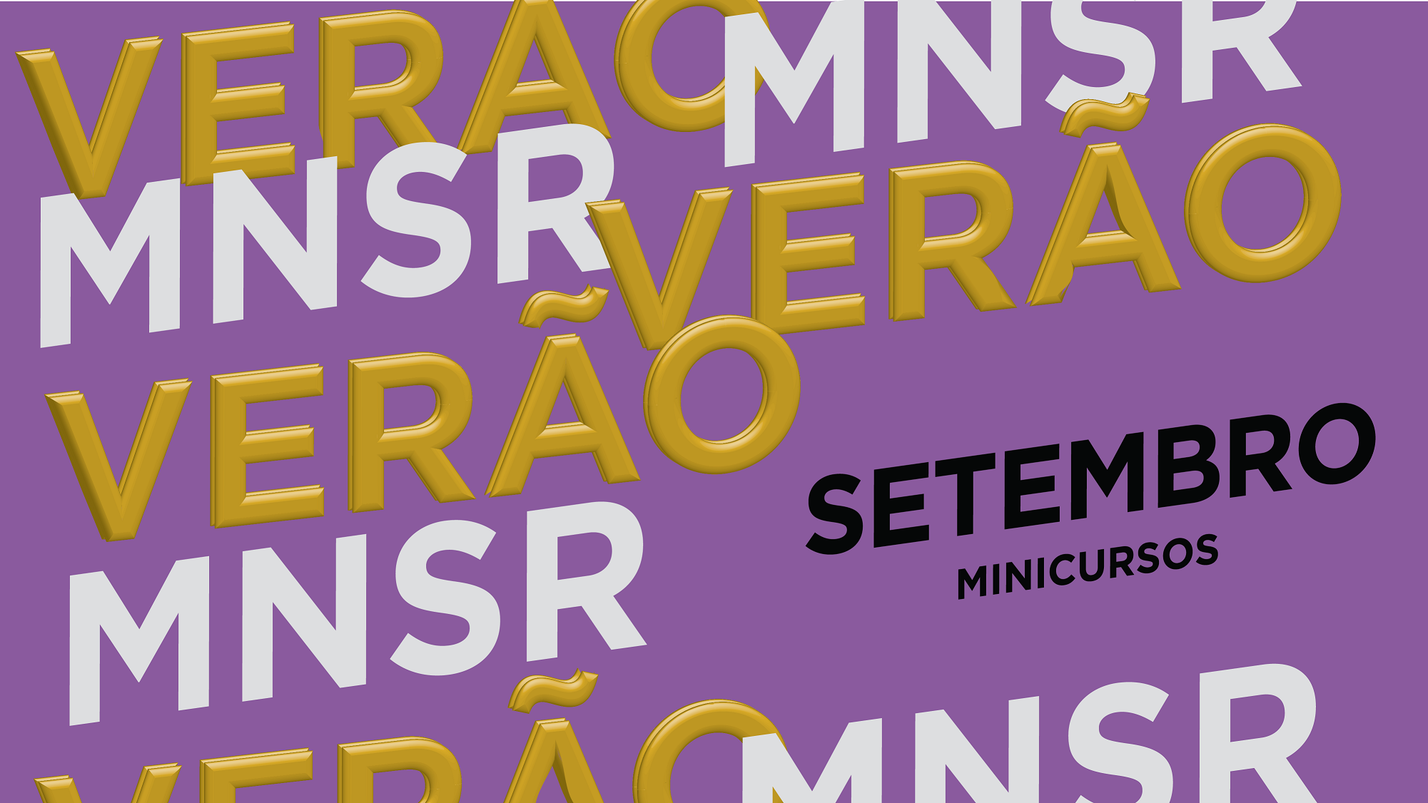 Minicursos - setembro
