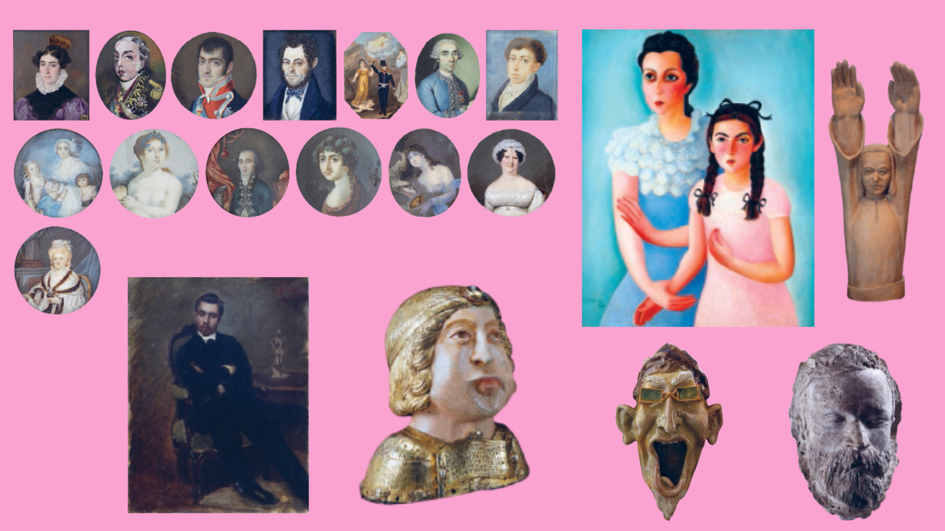 Exposição integra várias peças da coleção do Museu