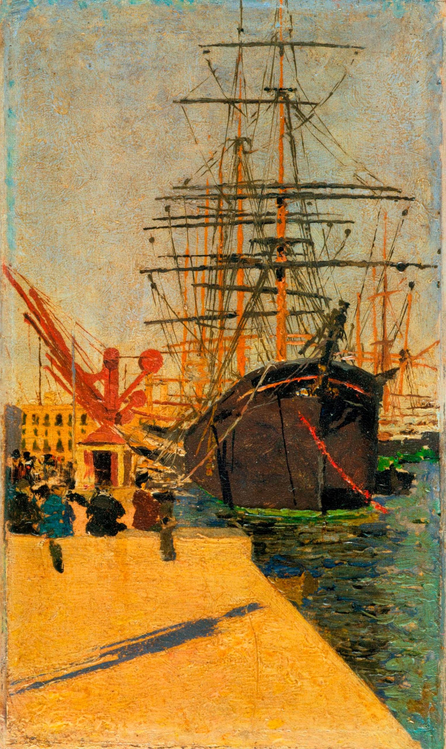 Cais de Barcelona, Henrique Pousão