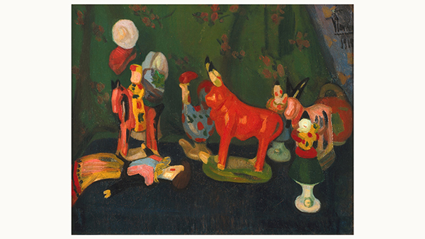 Louças de Barcelos, pintado por Eduardo Viana, em 1915