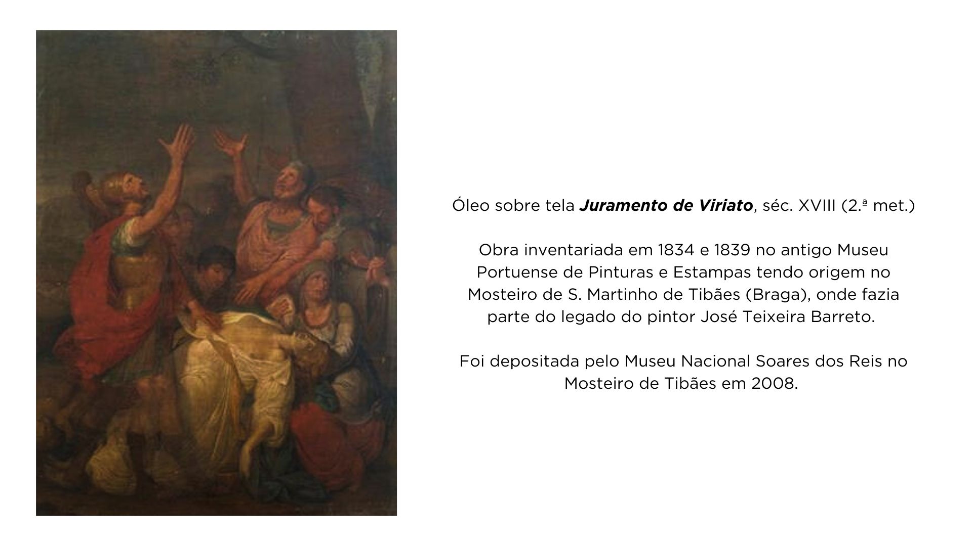 Juramento de Viriato, de José Teixeira Barreto