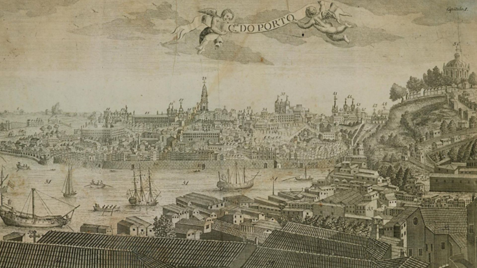 Planta da cidade do Porto - 1789
