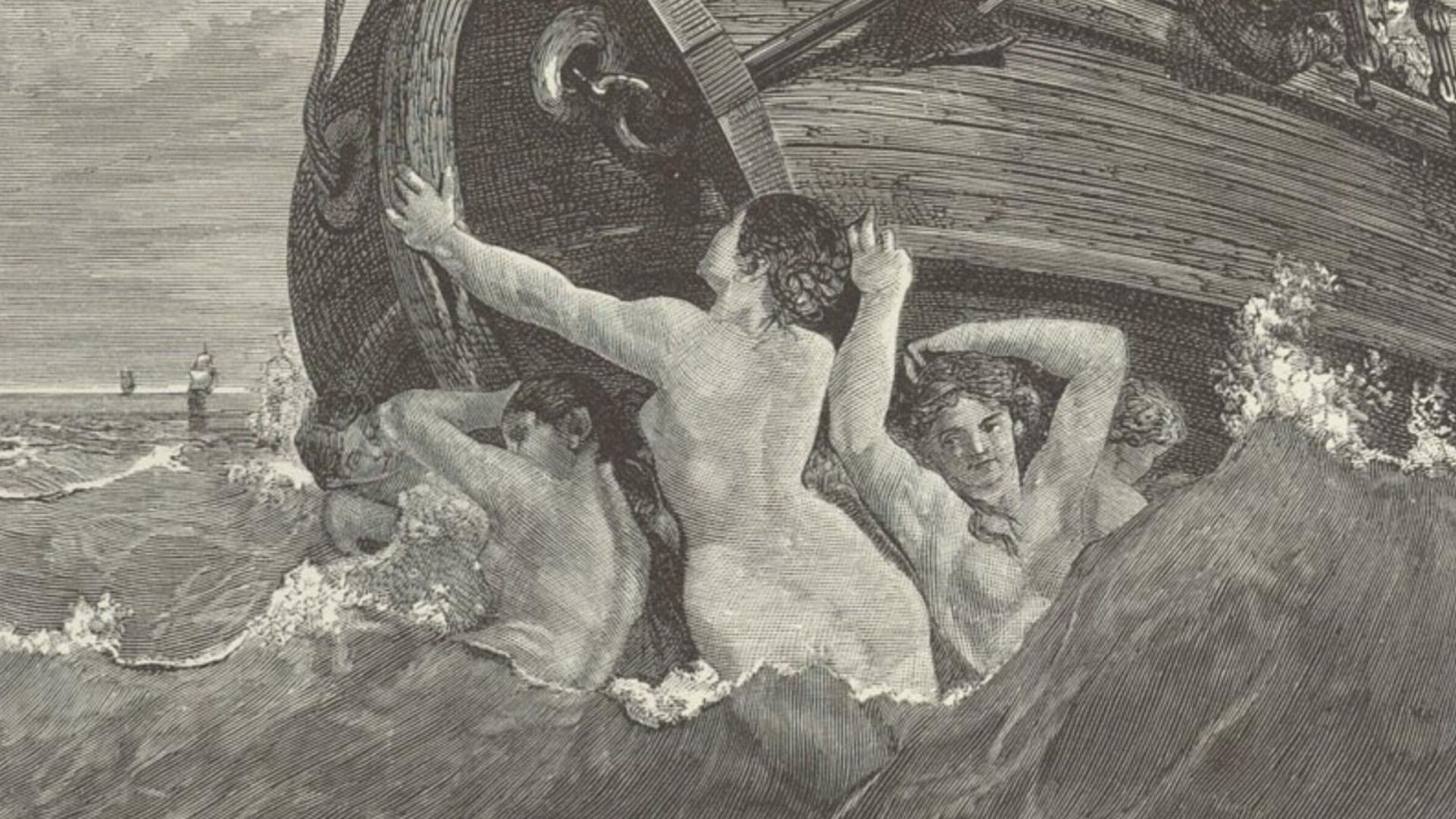 Desenho de Soares dos Reis - Canto II - Lusíadas