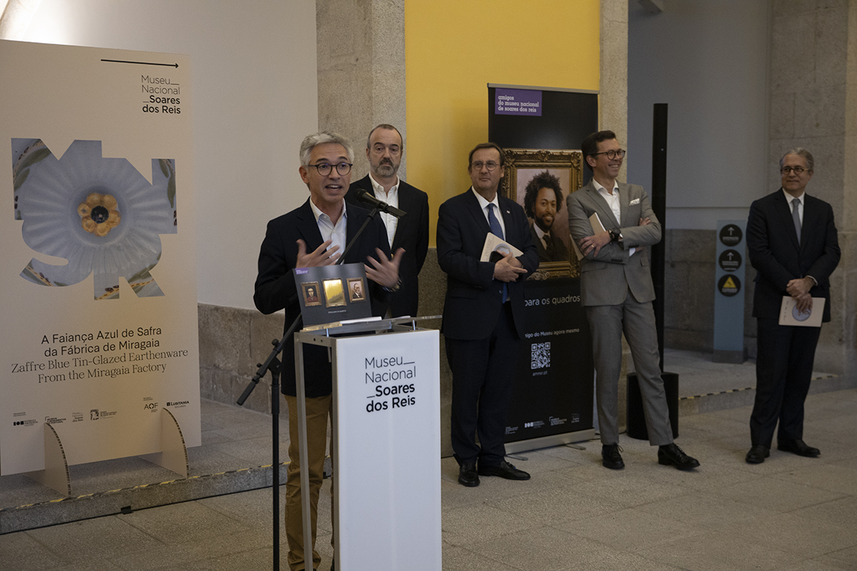 Inauguração da Exposição Azul de Safra