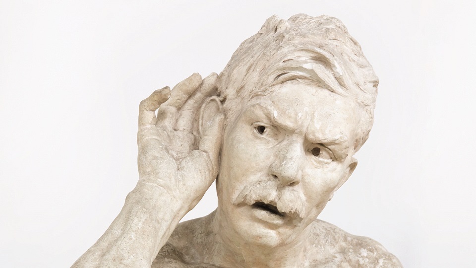 Escultura em gesso L’ Echo!