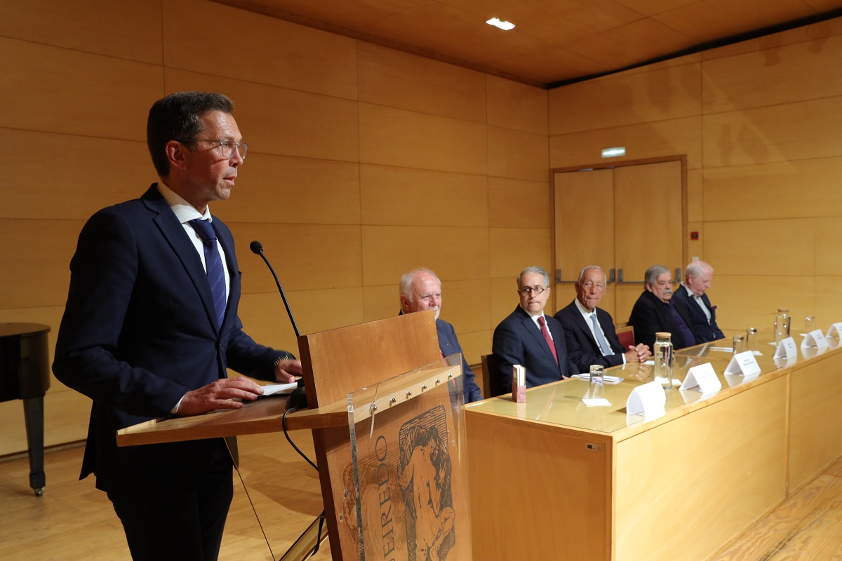 PR no lançamento Caderno de Viagens Soares dos Reis